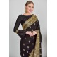 Black Ceremonial Designer Saree