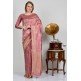 Rose Pink Indian Banarasi Stylish Saree