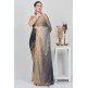 Trendy Grey & Beige Two Tone Party Wear Saree