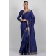 Royal Blue Casual Indian Saree