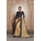 ZACS-604 STUNNING GOLD SHIMMER ASIAN WEDDING WEAR READY MADE SAREE