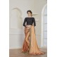 ZACS-607 COPPER SIMPLY ELEGANT PARTY WEAR READY MADE TRADITIONAL INDIAN SAREE