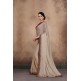 ZACS-606 ALMOST MAUVE GEORGETTE SHIMMER INDIAN STYLISH SAREE