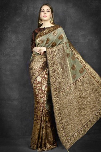 Stunning Wedding Banarsi Style Saree