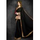 Fantastic Black Bodice Blouse Saree