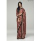 ROSE PINK HEAVY EMBELLISHED INDIAN WEDDING SAREE