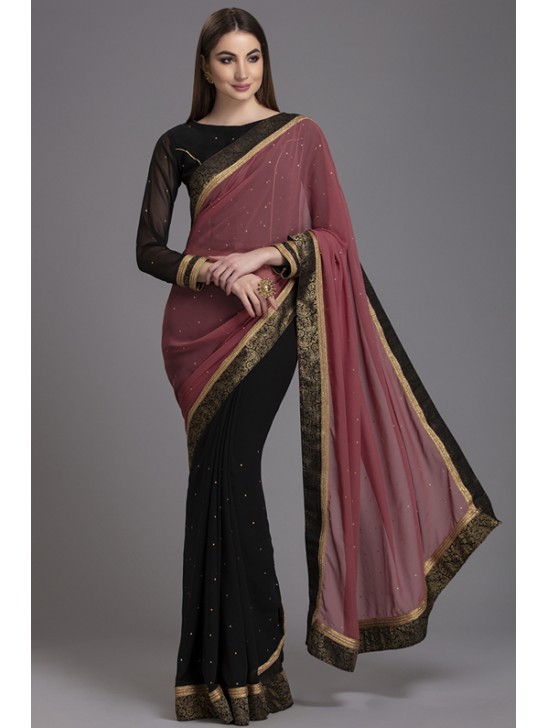 ZACS-864 LATEST TRADITIONAL AND HIGH QUALITY READYMADE SAREES