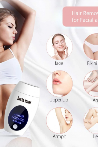 IPL HAIR REMOVAL HOME DEVICE INSTA LUMI WITH DIGITAL SCREEN 