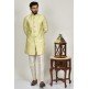 Fawn Indian Men s Wedding Kurta Pajama