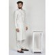 White Fashionable Kurta Pajama Suit