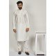 White Fashionable Kurta Pajama Suit