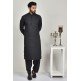 Black Eid Kurta Pajama Menswear Suit