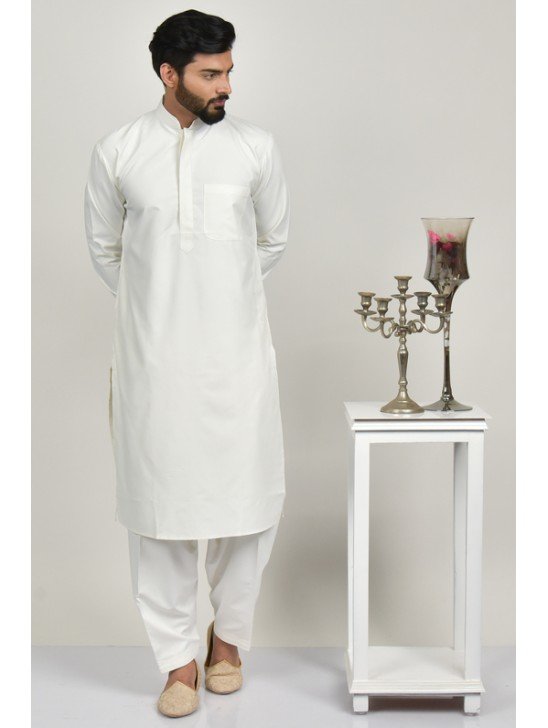 Smart Looking Mens Kurta Shalwar Suit