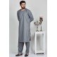 Grey Kurta Trouser Readymade Menswear Suit