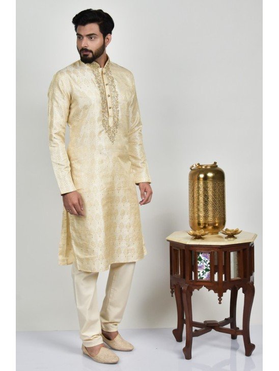 Indian Mens Designer Ethnic Kurta Pajama