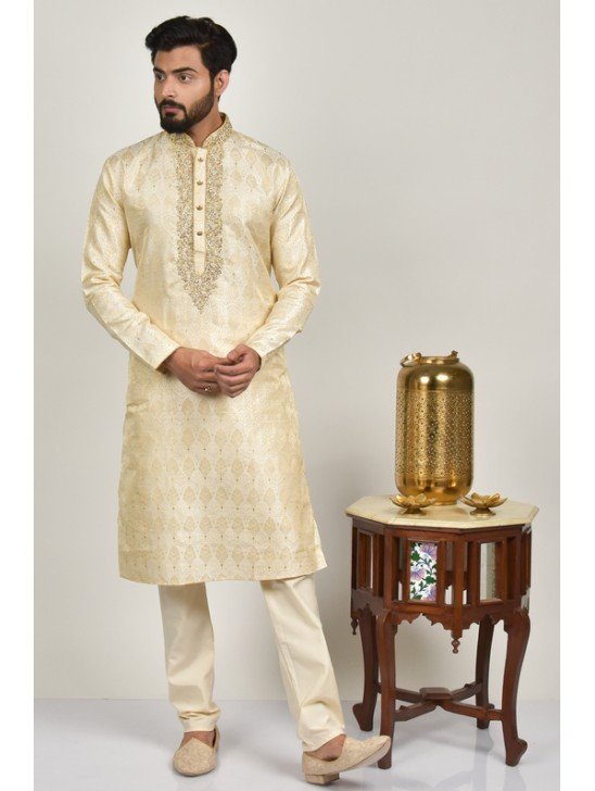 Indian Mens Designer Ethnic Kurta Pajama