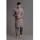 GREY DESIGNER KURTA SUIT FOR MEN