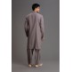 GREY DESIGNER KURTA SUIT FOR MEN