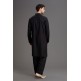 BLACK PAKISTANI KURTA SHALWAR READY TO WEAR SUIT