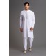 WHITE PATHANI PAKHTON READYMADE PAKISTANI MENS KURTA SALWAR