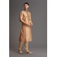 RICH GOLD EMBROIDERED KURTA PAJAMA DRESS FOR GROOM