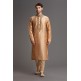 RICH GOLD EMBROIDERED KURTA PAJAMA DRESS FOR GROOM