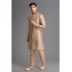 GOLD MEN S WEDDING SHERWANI SUIT