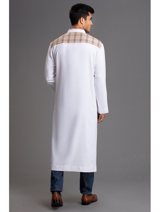 WHITE MENS EID-AL-FITR JUBBA