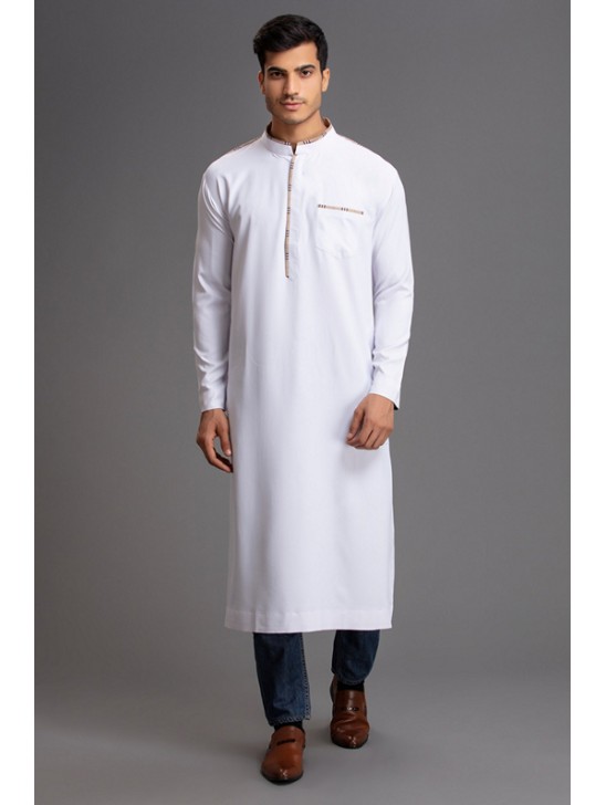 WHITE MENS EID-AL-FITR JUBBA