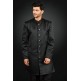 Black Coat Designer Kurta Indian Menswear Pajama Suit