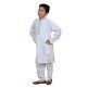 OFF WHITE YOUNG BOYS READY MADE SALWAR SUIT