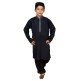 ZBAC-01 BLACK POLYESTER READY MADE BOYS WEAR SHALWAR KAMEEZ