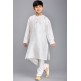 WHITE BOYS EID KURTA SHALWAR