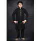 BLACK KIDS WEAR KURTA PAJAMA SUIT