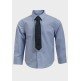 Sky Blue Boys Designer Shirt with Tie