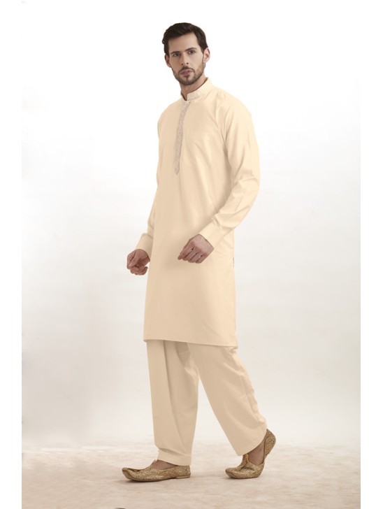 FAWN READYMADE PAKISTANI MENS KURTA SHALWAR