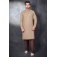 Light Brown Indian Men s Kurta Salwar Suit