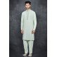 GREEN READYMADE PAKISTANI STYLE KURTA SHALWAR