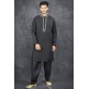 Black Indian Pakistani Ready To Wear Mens Shalwar Kameez