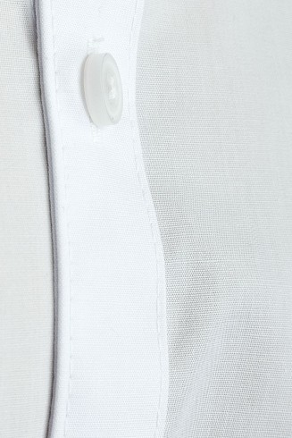 Mens White Classic Collared Designer Shirt