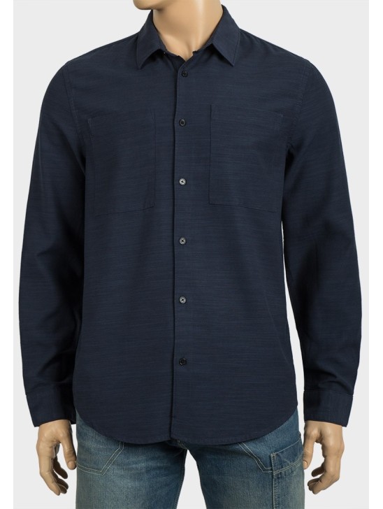 Navy Blue Designer Men s Shirt