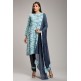 BLUE PRETTY PAKISTANI READYMADE SALWAR SUIT