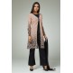 PINK AND BLACK JACKET STYLE INDIAN DESIGNER PARTY WEAR SUIT