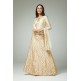 ELEGANT BEIGE EMBROIDERED LEHENGA SET