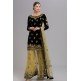 DARK GREEN AND BEIGE INDIAN WEDDING PALAZZO SHARARA DRESS