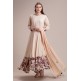 FAWN INDIAN FLOOR LENGTH FLARED ANARKALI DRESS