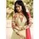 CREAM INDIAN PARTY AND WEDDING ANARKALI GOWN
