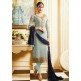 Sky Blue Designer Wedding Salwar Suit