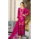 BURGUNDY PAKISTANI DESIGNER FAUX GEORGETTE SUIT