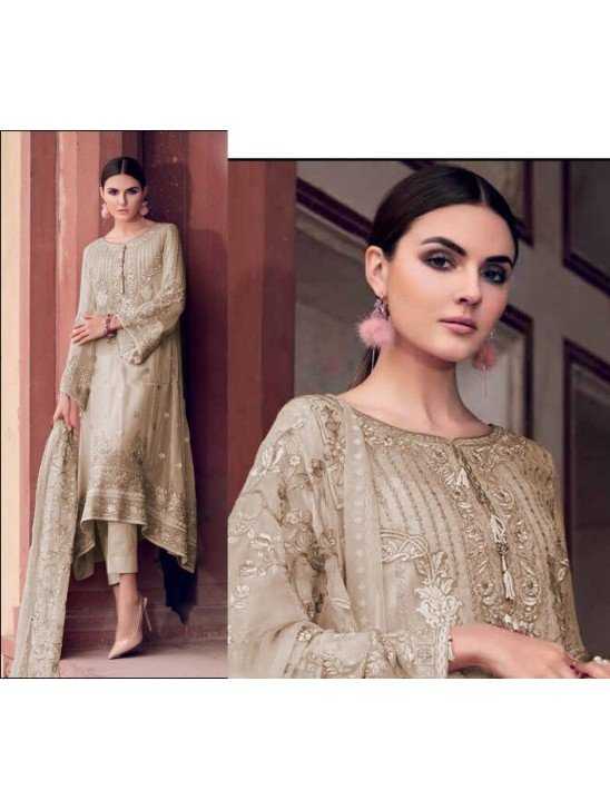 PAKISTANI STYLE ETHNIC WEAR EMBROIDERED SALWAR SUITS